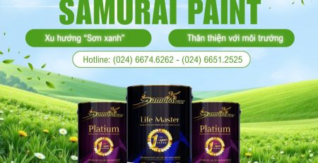 ỨNG DỤNG XANH TRONG NGÀNH SƠN